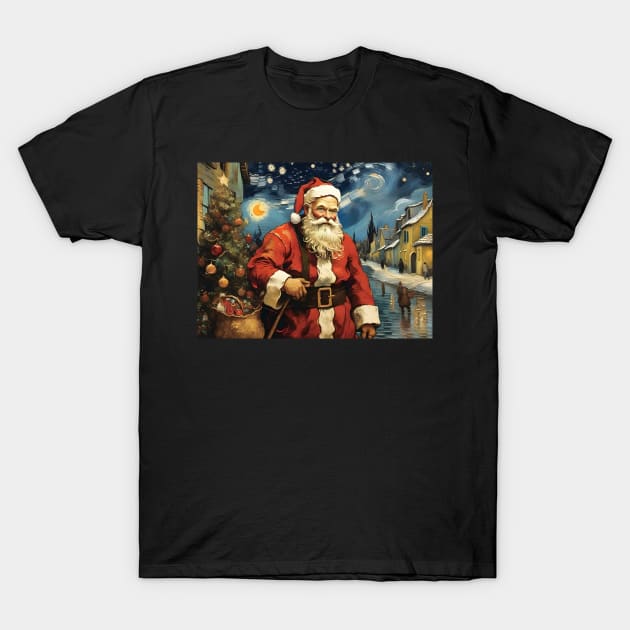 santa claus T-Shirt by artydesigner